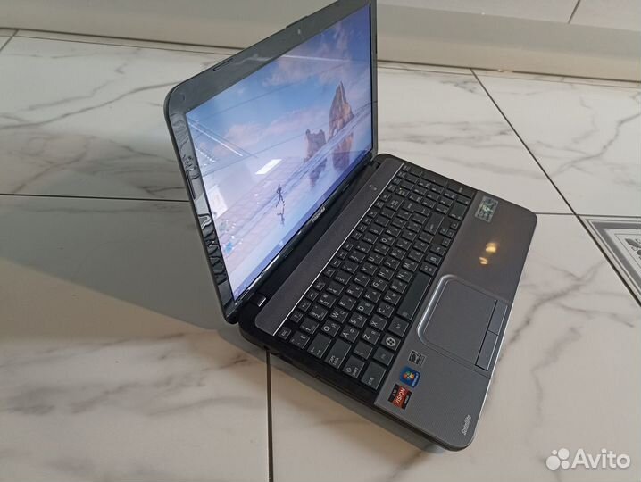 Игровой toshiba L850D 4ядра AMD A10, 640gb