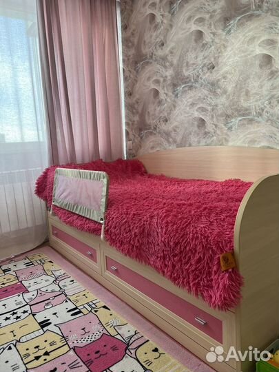 Детская кроватка лазурит