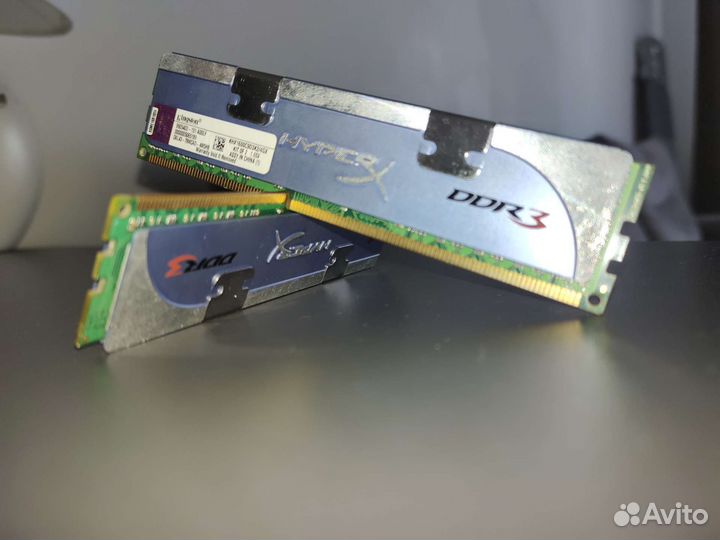 Оперативная память ddr3 2х2 gb
