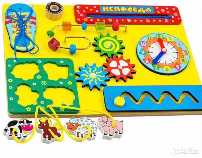 Детские развивающее игрушки деревянные монтессори