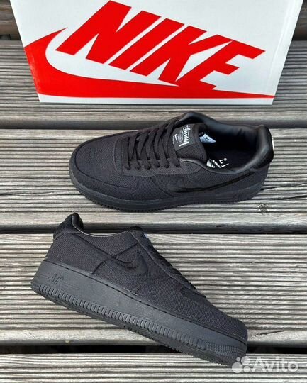 Nike air force 1 чёрные разм. 36