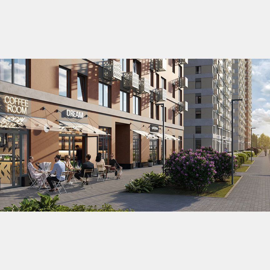2-к. квартира, 47,5 м², 22/23 эт.