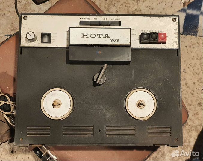Катушечный магнитофон Нота 303