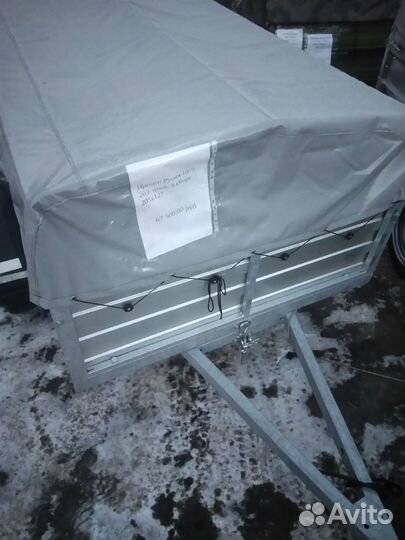 Прицеп Русич 1079 203 цинк. в сборе 205х127
