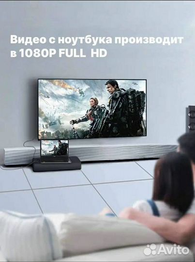 Переходник конвертер hdmi to VGA