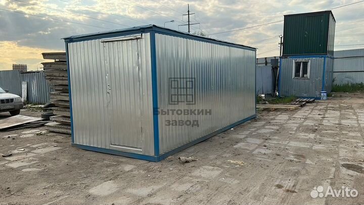 Блок контейнер 6*2,4м для строителей
