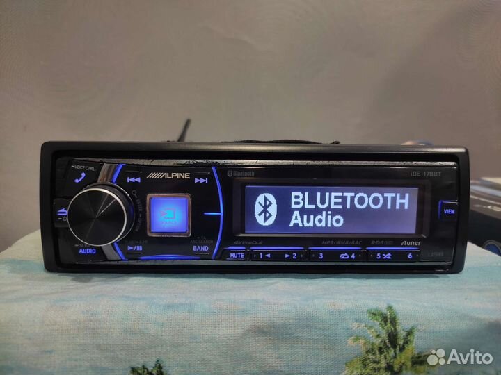 Процессорная Магнитола с блютуз alpine ide 178bt