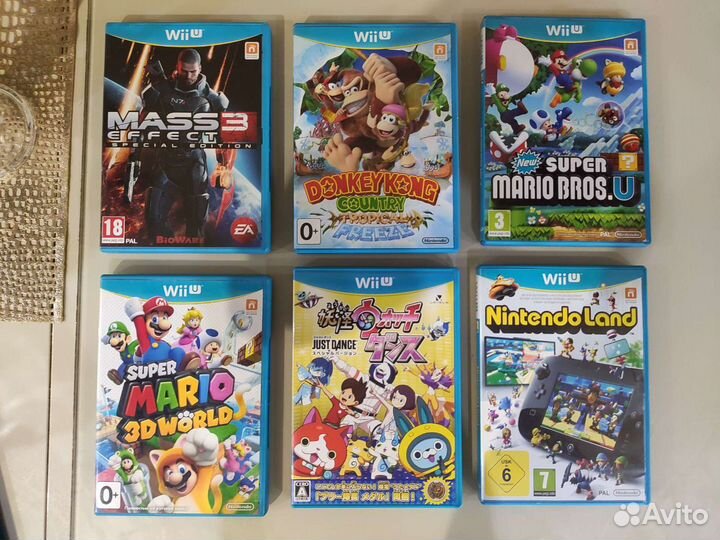 Лицензионные игры для Wii U и WII