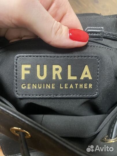 Рюкзак Furla натуральная кожа