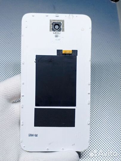 Alcatel Idol 2 6037Y. Задняя крышка. Белая. Ориг