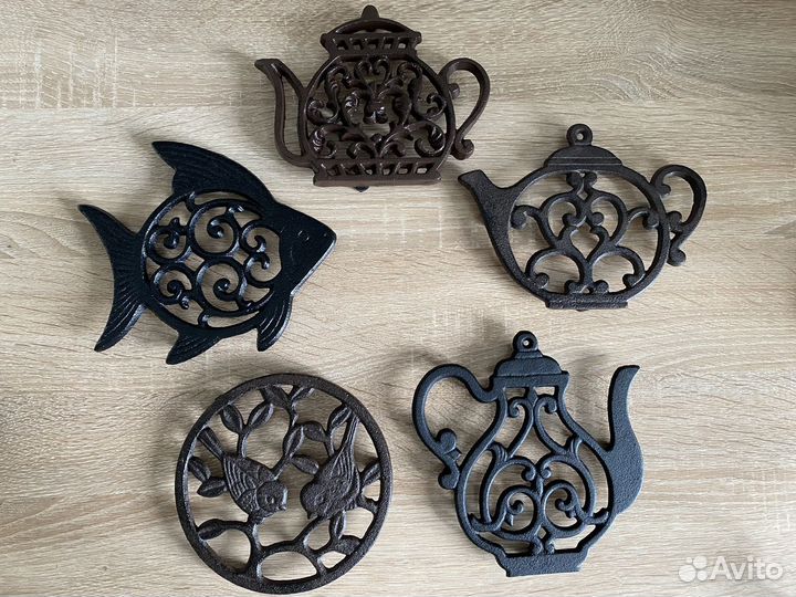 Подставки под горячее чугунные