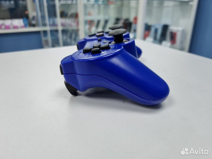 Джойстик для PS3 синий (Вр80)