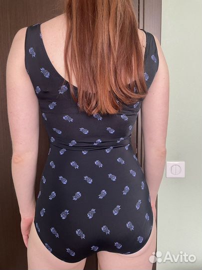 Боди для танцев черный