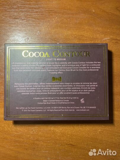 Too faced палетка