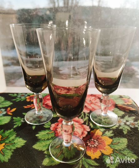 Бокалы, рюмки СССР