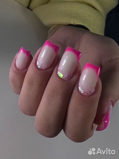 Маникюр с покрытием гель лак