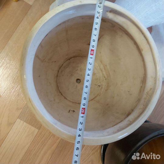 Керамические горшки для цветов бу