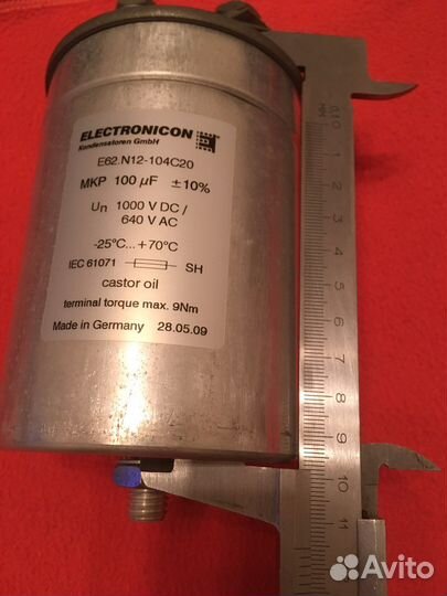 Конденсатор Siemens+ пара мбгв