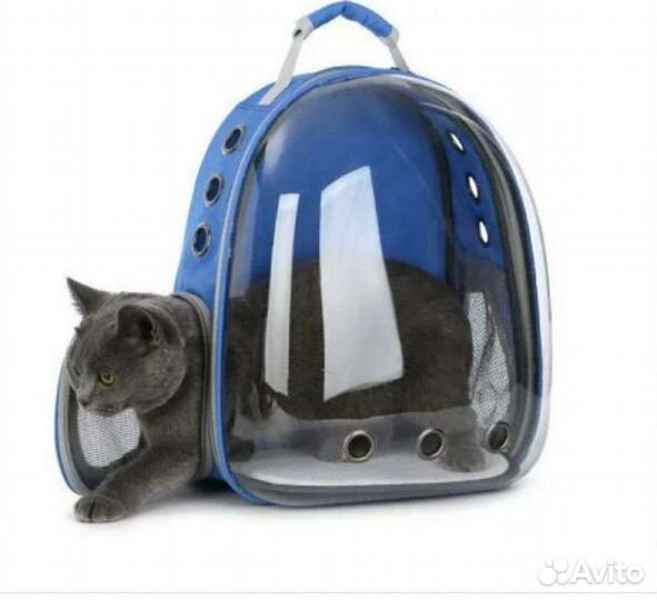 Рюкзак переноска для кошек и собак новая