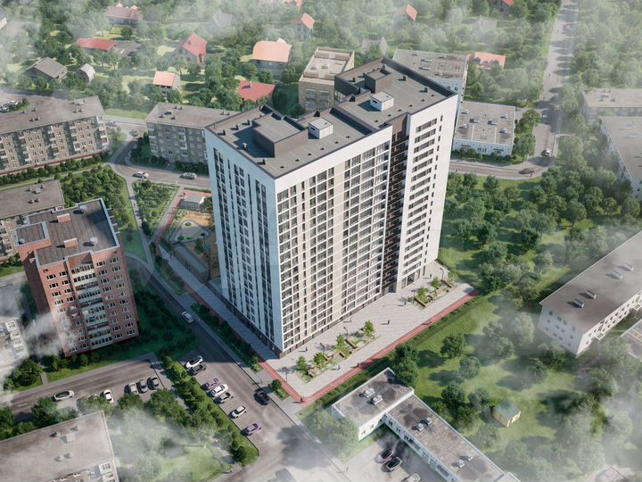 2-к. квартира, 58,3 м², 17/18 эт.
