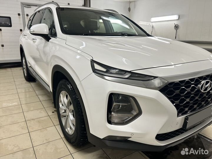 Hyundai Santa Fe 2.2 AT, 2019, 99 000 км