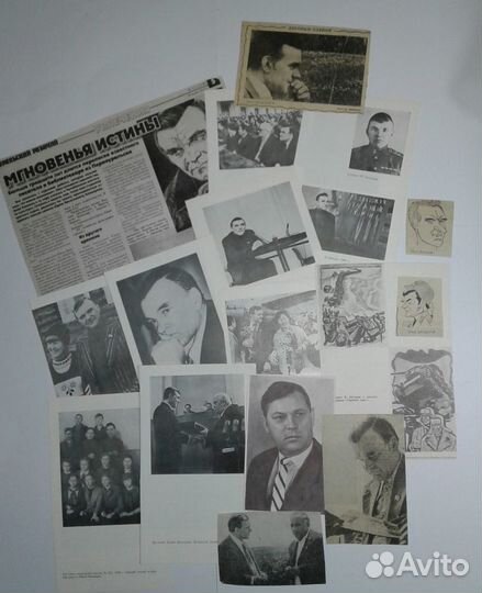 11Подборки материалов о писателях из газет,журнало