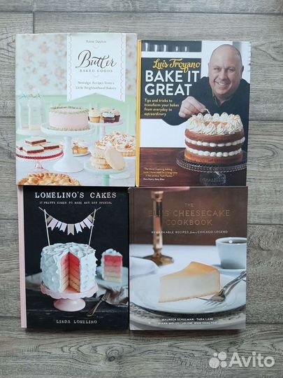 Кондитерская книга на английском (cakes, pastry)
