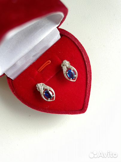 Серебряные серьги