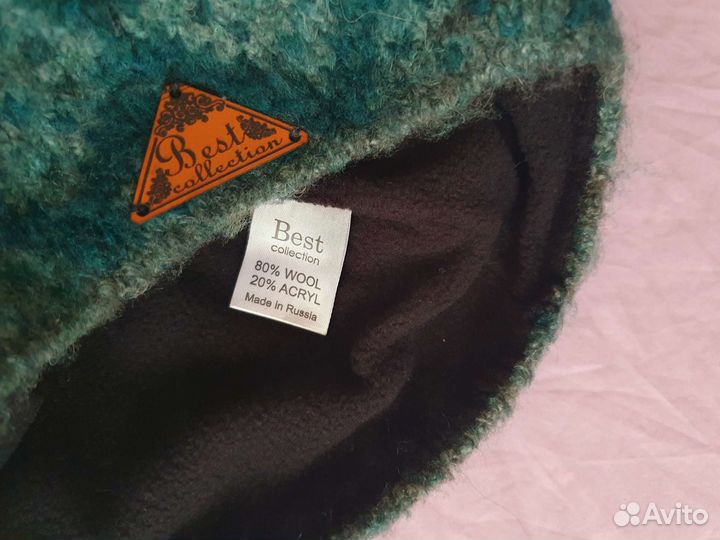 Комплект шапка и снуд женские