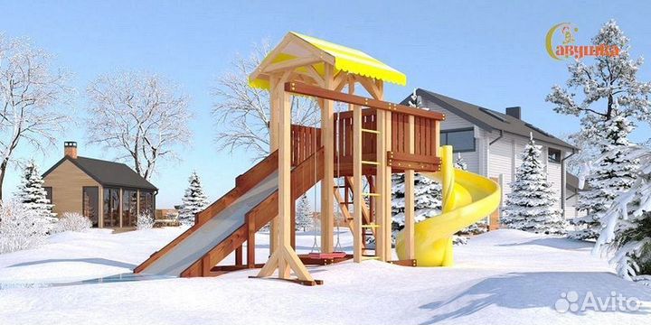 Детская площадка Савушка 4 сезона 9