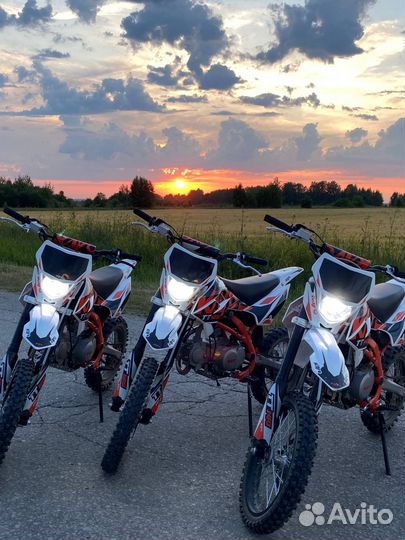 Питбайк Kayo TT140 40м/ч