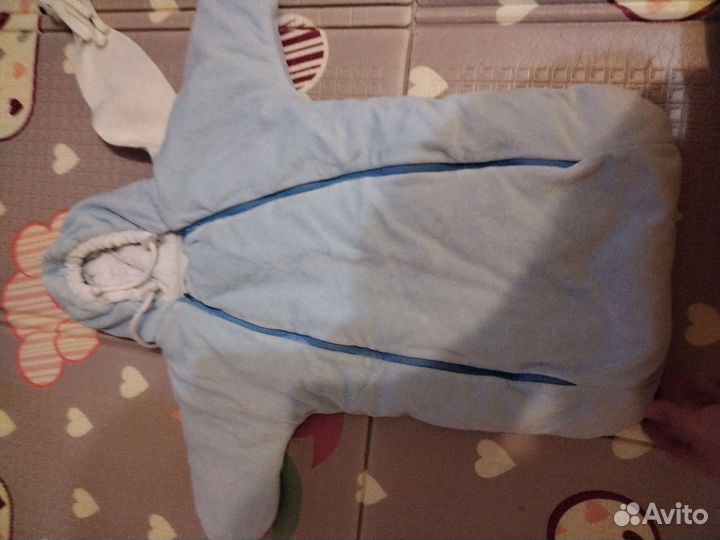 Конверт на выписку для мальчика весна осень