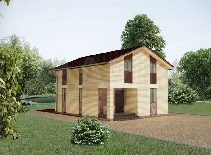 Дом 128,5 м² на участке 7 сот.