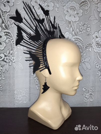 Корона-ободок, комплект Пани Ка, Хэллоуин