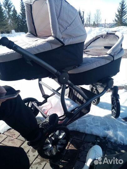 Коляска для двойни 3в1 Bebetto