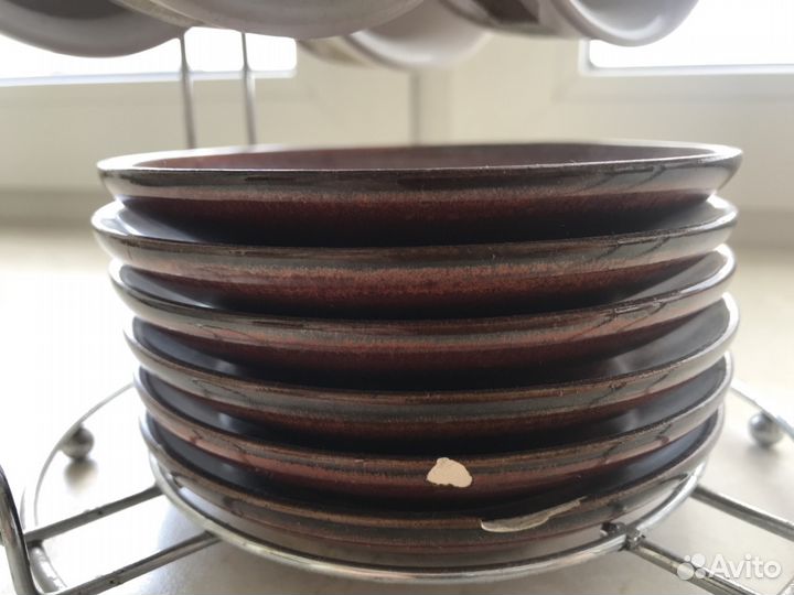 Набор кружек и блюдец