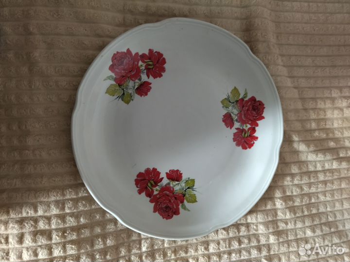 Блюдо большое СССР. диаметр 35