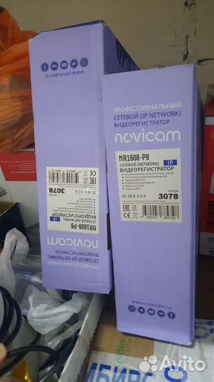 Видеорегистратор 8-канальный NR1608-P8 novicam