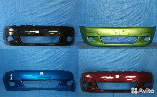 Бампер передний окрашенный Daewoo Matiz Матиз