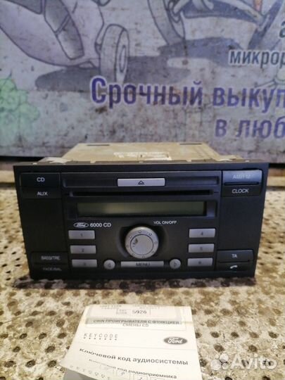 Магнитола Ford Focus 2