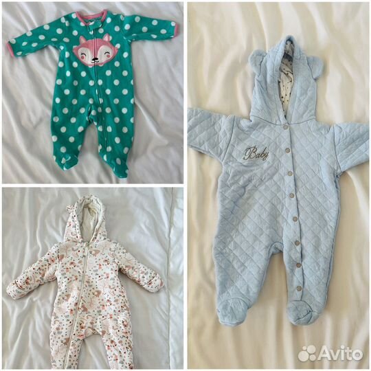 Комбинезон демисезонный 62 для новорожденного