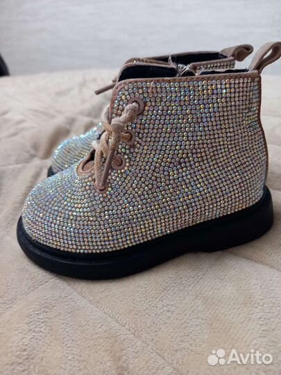 Ботинки демисезонные для девочки 21 размер