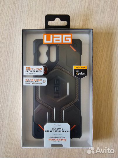 Чехол UAG Monarch Pro Kevlar (lim.ed.) S23 Ultra