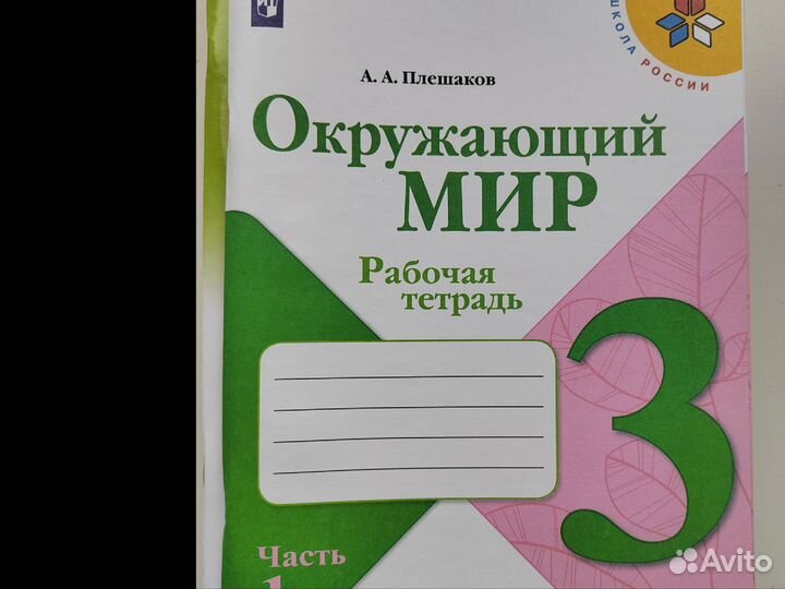 Рабочая тетрадь 3 класс Плешаков