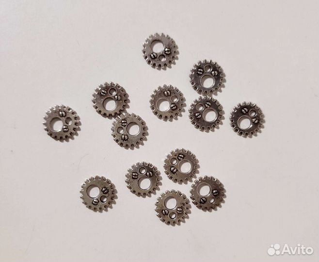 Декоративные шестеренки, скрапбукинг, 75 шт