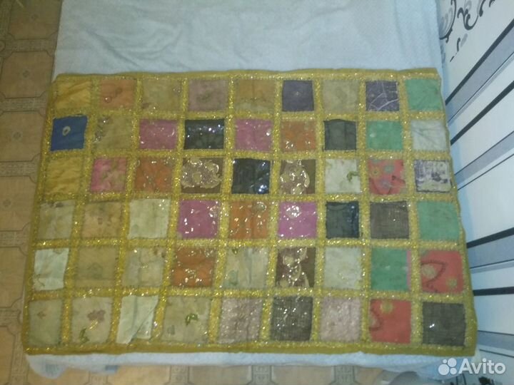 Покрывало+2 наволочки ласкутное