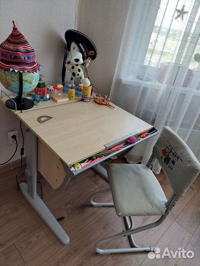 Продам растущую парту (берёза)