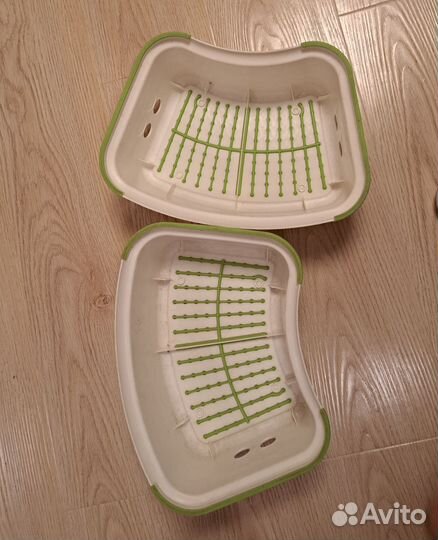 Подставка для ног икеа фёрсиктиг, белый/зеленый