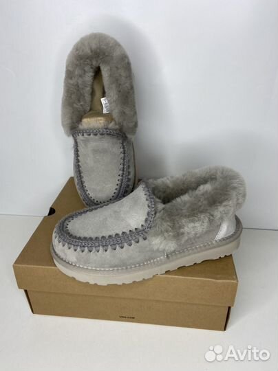 Угги тапочки меховые