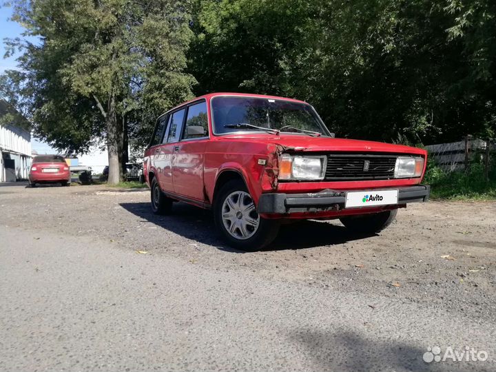 ВАЗ 2104 1.5 МТ, 1990, битый, 95 300 км